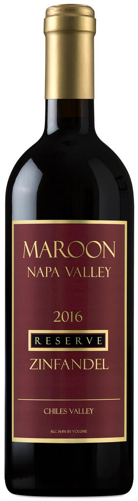 Maroon Wines Reserve Zinfandel Bottle Preview