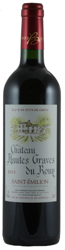 Château Hautes Graves du Ruoy Château Hautes Graves du Rouy Bottle Preview