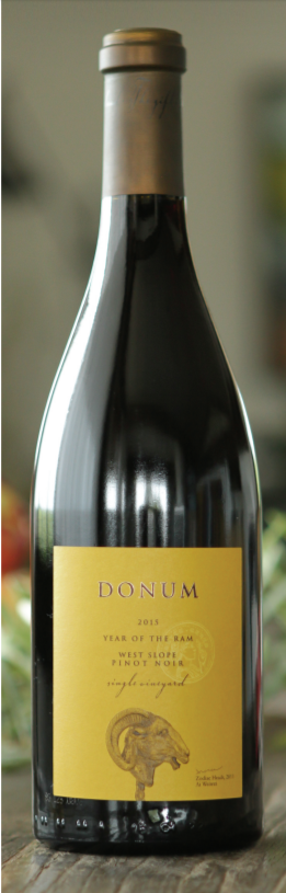 Donum Estate Carneros West Slope Pinot Noir Bottle Preview