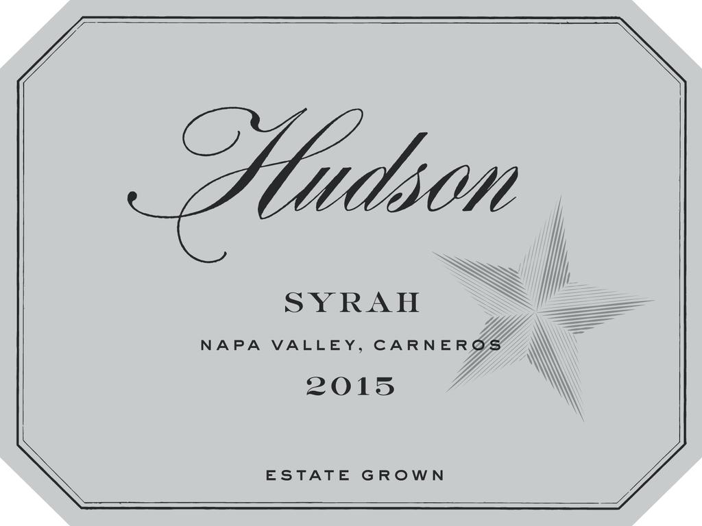Hudson Syrah Bottle Preview