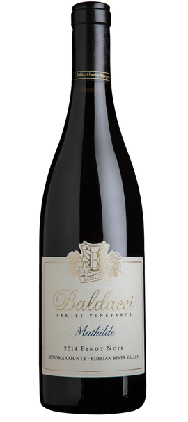 Baldacci Family Vineyards Mathilde Russian River Pinot Noir Bottle Preview