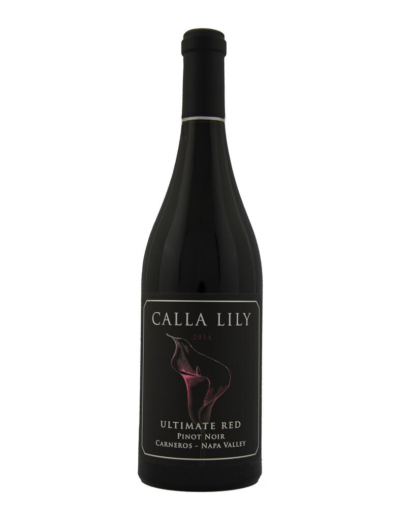 Calla Lily Vineyards Ultimate Red Pinot Noir Bottle Preview