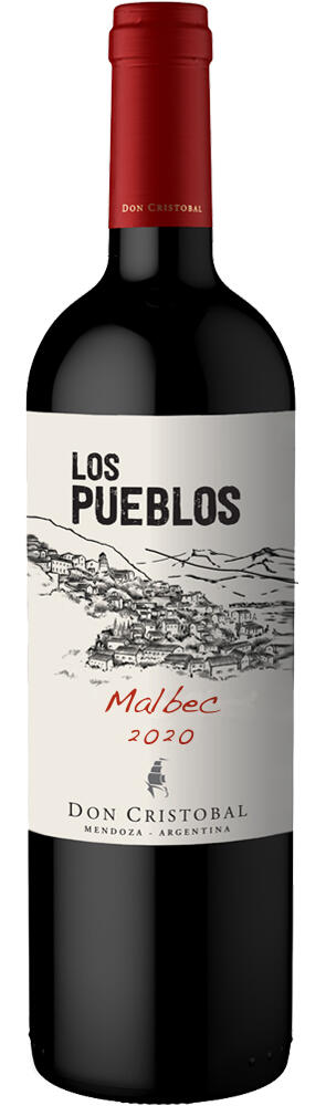 Bodega Don Cristobal Los Pueblos Malbec Bottle Preview