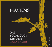 Havens Winery Bourriquot Napa Valley Red Wine Bottle Preview