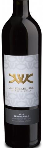 College Cellars of Walla Walla Tempranillo Bottle Preview