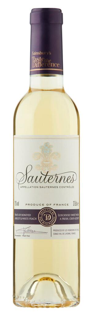 Vignerons de Tutiac Sainsbury's Sauternes, Taste the Difference Bottle Preview