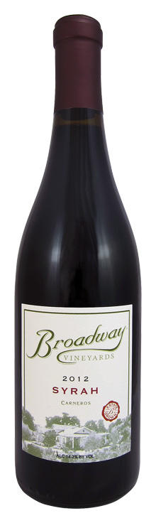 Broadway Vineyards Syrah Bottle Preview
