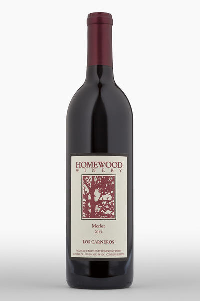 Homewood Winery Merlot, Los Carneros Bottle Preview