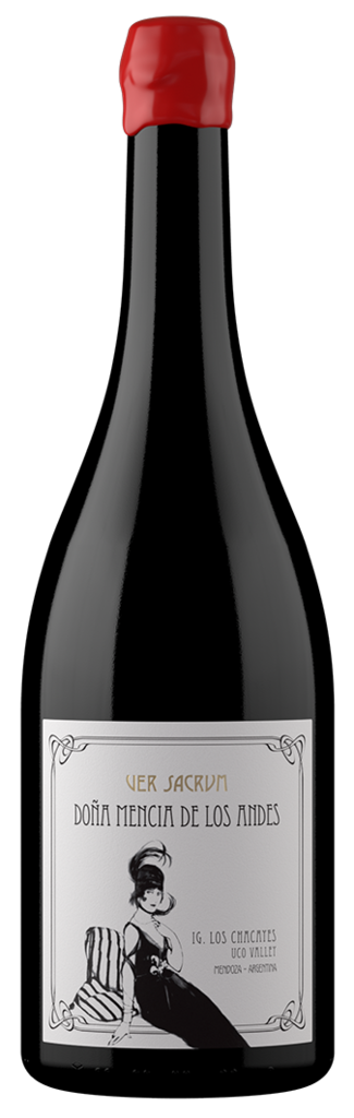 Ver Sacrum Wines Doña Mencía de los Andes Bottle Preview