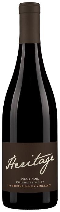 Browne Family Vineyards Heritage Pinot Noir Bottle Preview