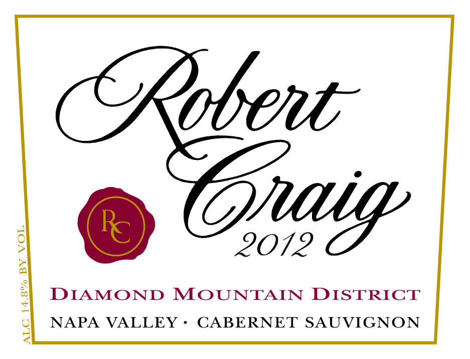 Robert Craig Winery Diamond Mountain District Cabernet Sauvignon Bottle Preview