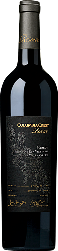 Columbia Crest Reserve Merlot Pheasant Run Vineyard Bottle Preview