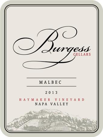 Burgess Cellars Malbec Bottle Preview