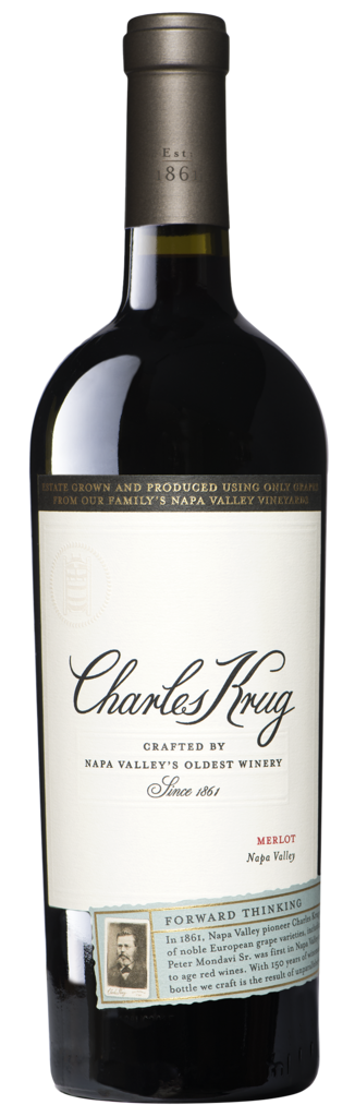 Charles Krug Napa Valley Merlot Bottle Preview