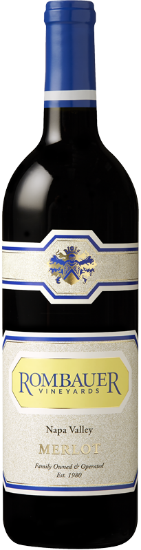 Rombauer Vineyards Napa Valley Merlot Bottle Preview