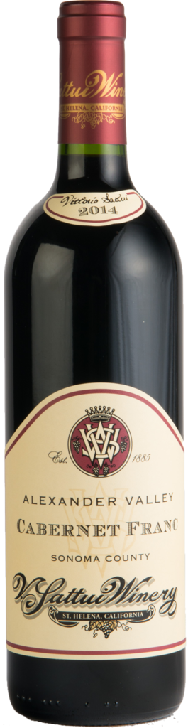 V. Sattui Winery Alexander Valley Cabernet Franc Bottle Preview