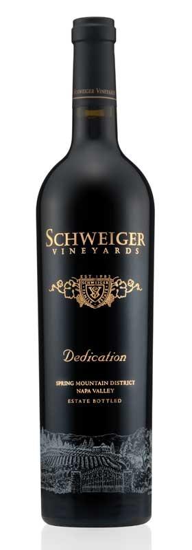 Schweiger Vineyards Dedication Bottle Preview