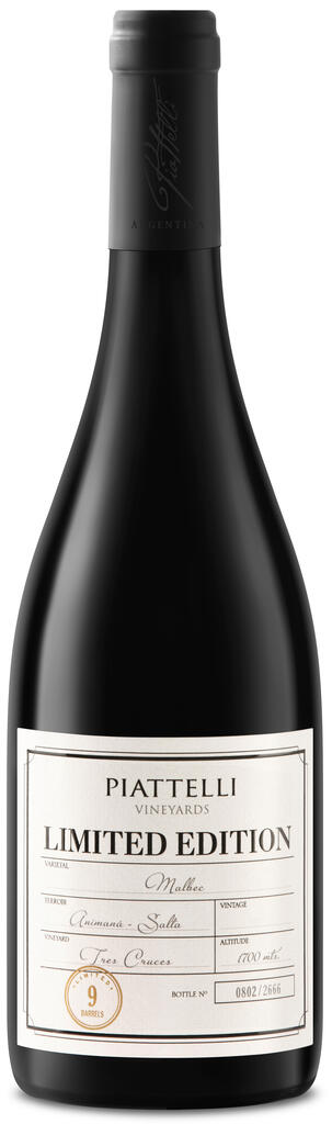 Piattelli Vineyards - Salta Limited Edition Malbec Bottle Preview