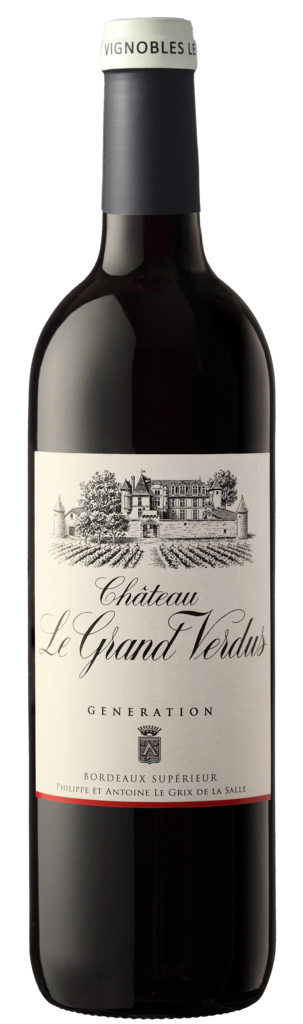 Château Le Grand Verdus Génération - Bordeaux Supérieur Bottle Preview