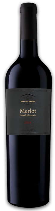 Pestoni Family Estate Winery Howell Mountain Estate Merlot Bottle Preview