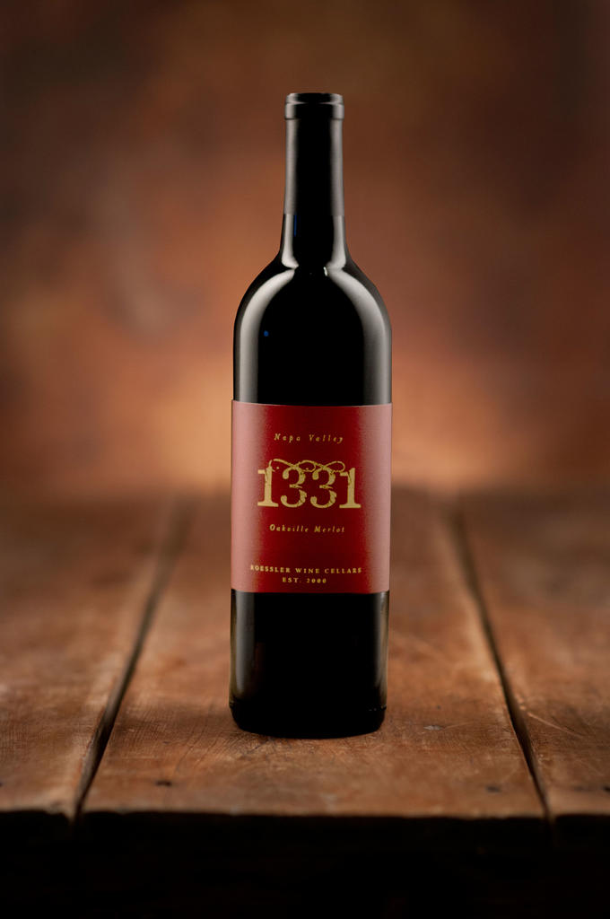 Roger Roessler Wines "1331" Napa Valley Oakville Merlot Bottle Preview