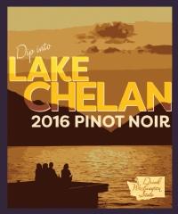 Eternal Wines & Drink Washington State Drink Washington State Dip in Lake Chelan Pinot Noir Bottle Preview