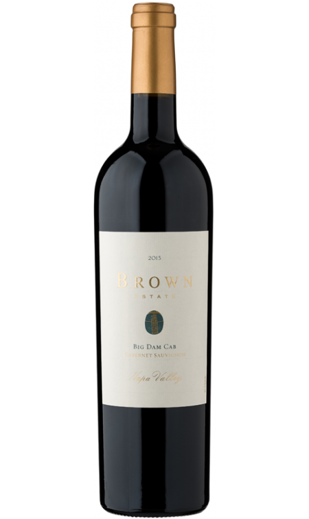 Brown Estate Vineyards Big Dam Cab Bottle Preview