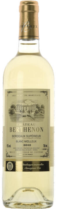 Château Berthenon Château Berthenon Bordeaux Moelleux Bottle Preview