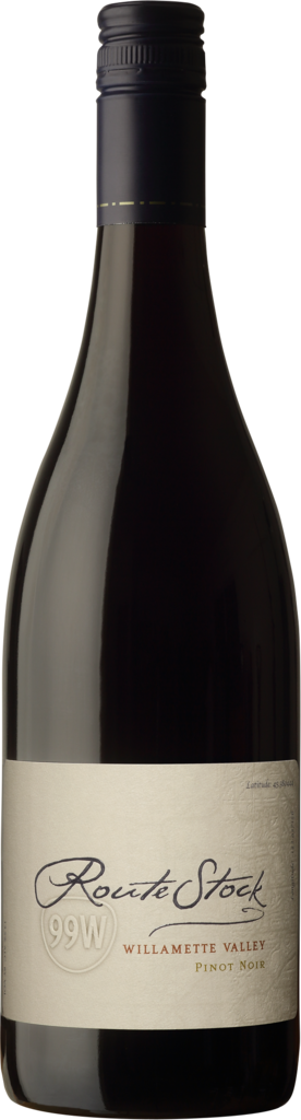 RouteStock Pinot Noir Route 99W Bottle Preview