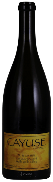Cayuse Vineyards Cailloux Vineyard Viognier Bottle Preview