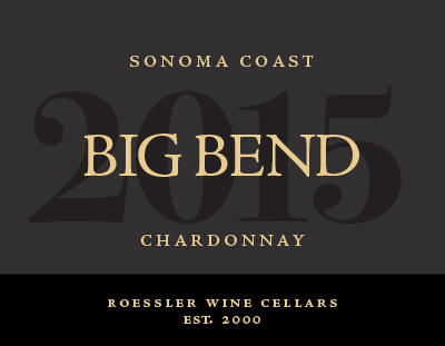 Roger Roessler Wines Big Bend Chardonnay Bottle Preview