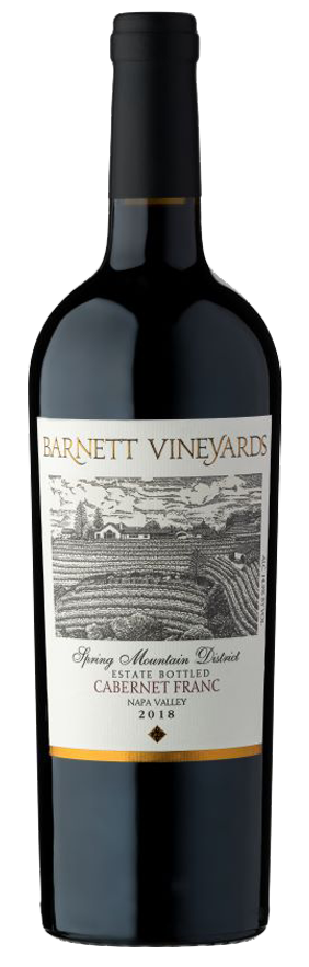 Barnett Vineyards Cabernet Franc, Spring Mountain District Bottle Preview