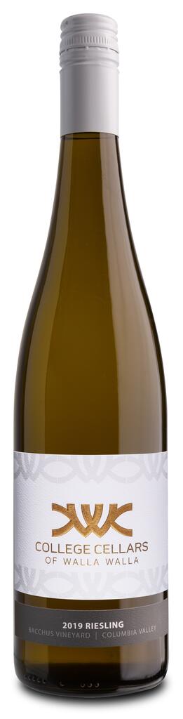 College Cellars of Walla Walla Riesling Bottle Preview