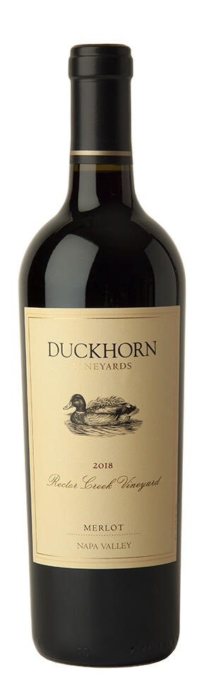 Duckhorn Vineyards Napa Valley Merlot Rector Creek Vineyard Bottle Preview