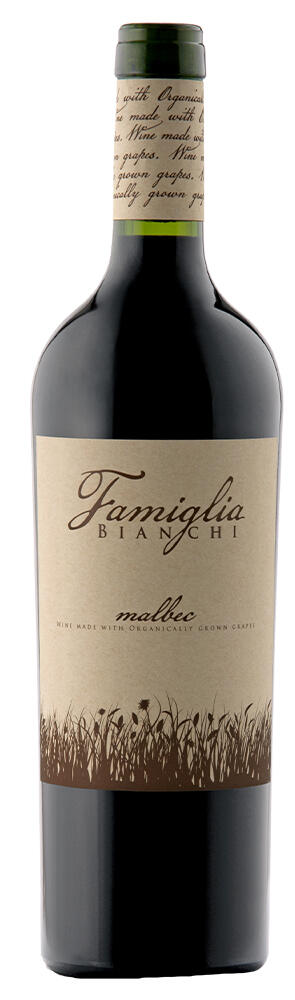 Bodegas Bianchi FAMIGLIA BIANCHI ORGANIC Malbec Bottle Preview