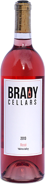 Brady Cellars Dry Rosé Bottle Preview