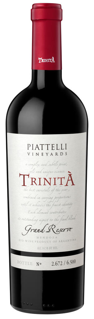 Piattelli Vineyards - Mendoza Trinità Bottle Preview
