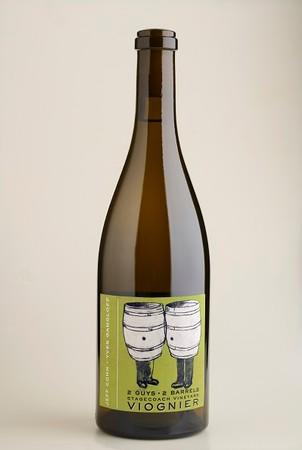 Jeff Cohn Cellars 2 Guys 2 Barrels Stagecoach Vineyard Viognier Bottle Preview