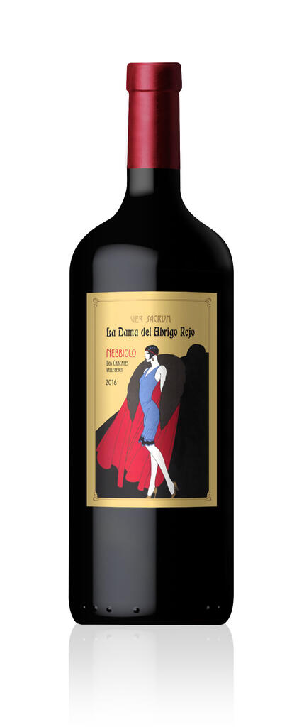 Ver Sacrum Wines La Dama del Abrigo Rojo 1.125 Bottle Preview