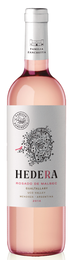 Bodega Raffy Hedera Rosé Bottle Preview