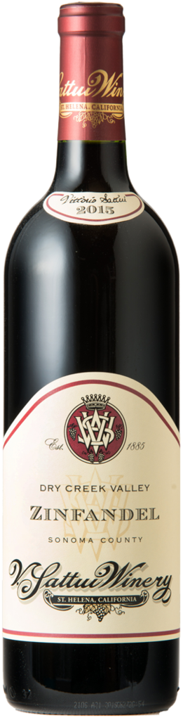 V. Sattui Winery Dry Creek Zinfandel Bottle Preview