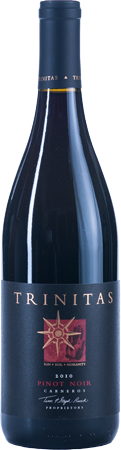 Trinitas Cellars Pinot Noir Bottle Preview