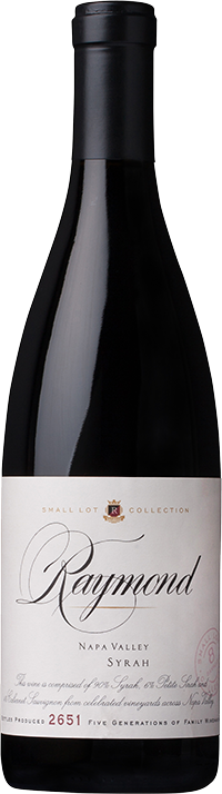 Raymond Vineyards Small Lot Collection Napa Valley Syrah Bottle Preview