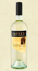 Jacuzzi Family Vineyards Pinot Grigio Bottle Preview