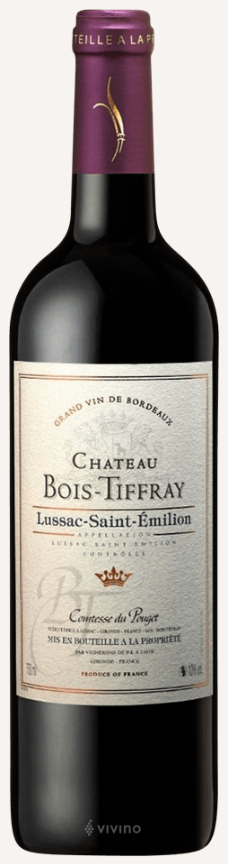 Château Bois Tiffray Château Bois Tiffray Red Blend Bottle Preview