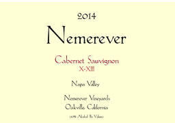 Nemerever Vineyards Cabernet Sauvignon X.XIII Bottle Preview