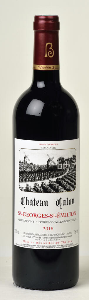 Château Calon Château Calon - St Georges St Emilion Bottle Preview