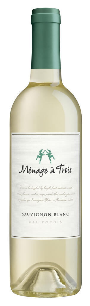 Ménage à Trois Wines Ménage à Trois Sauvignon Blanc Bottle Preview