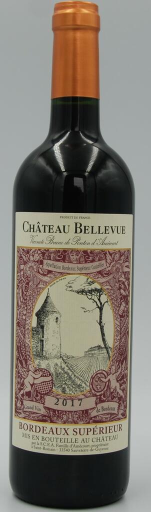 Famille d'Amécourt Château Bellevue Bordeaux Supérieur Bottle Preview