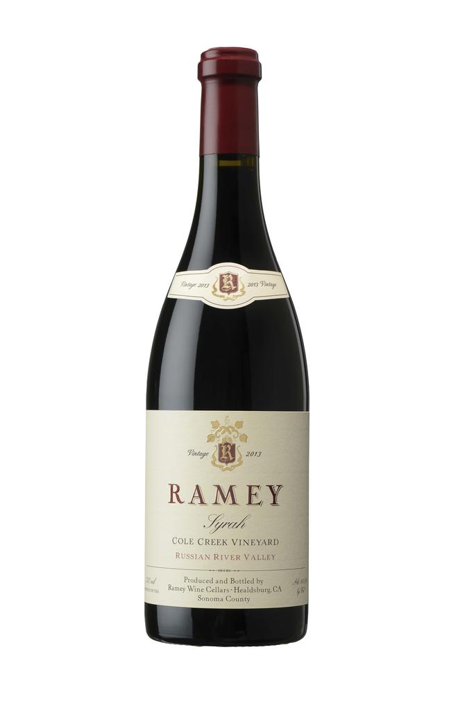 Ramey Wine Cellars Syrah, Cole Creek Vineyard, Russian River Valley Bottle Preview